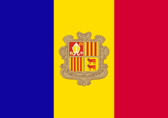 Principality of Andorra flag