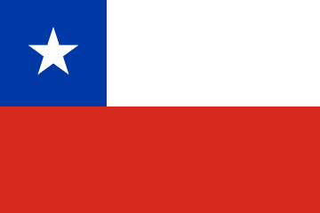 Republic of Chile flag