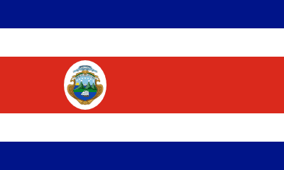 Republic of Costa Rica flag