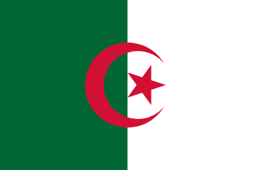 People's Democratic Republic of Algeria flag
