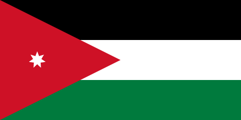 Hashemite Kingdom of Jordan flag