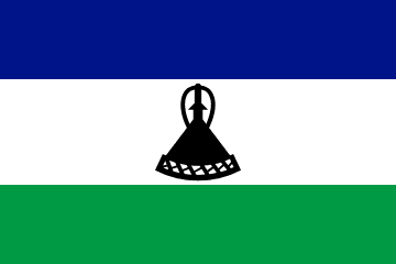 Kingdom of Lesotho flag