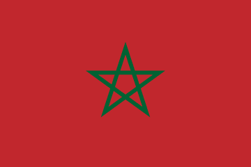 Kingdom of Morocco flag