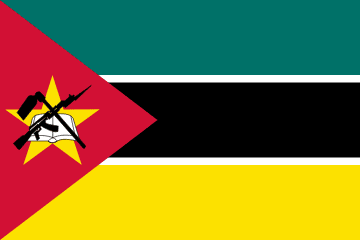 Republic of Mozambique flag