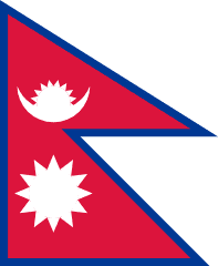 Federal Democratic Republic of Nepal flag