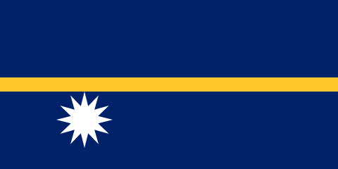 Republic of Nauru flag
