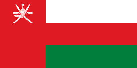 Sultanate of Oman flag