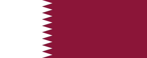 State of Qatar flag