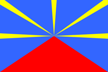 Réunion Island flag