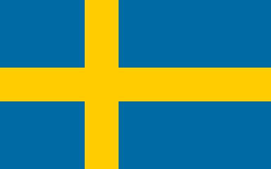Kingdom of Sweden flag