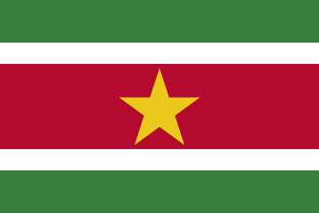 Republic of Suriname flag