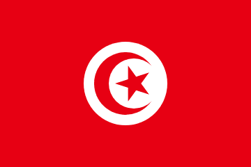 Tunisian Republic flag