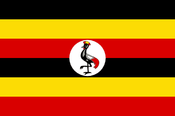 Republic of Uganda flag