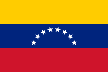 Bolivarian Republic of Venezuela flag
