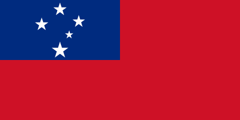 Independent State of Samoa flag